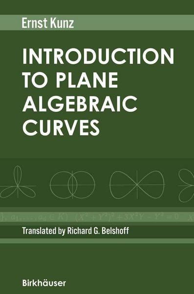 Produktbild: Introduction to Plane Algebraic Curves