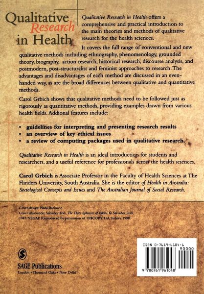 Produktbild: Qualitative Research in Health