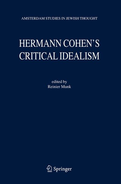 Produktbild: Hermann Cohen's Critical Idealism