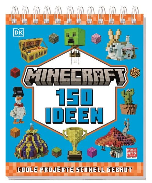 Minecraft 150 Ideen, Gebundene Ausgabe von Tom Stone, DK Verlag Dorling Kindersley, 978-3-8310-5097-0