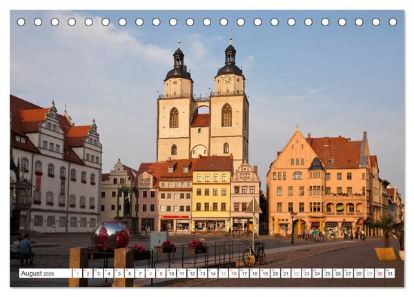 Produktbild: Deutsche Bundesl&auml;nder - Sachsen-Anhalt (Tischkalender 2026 DIN A5 quer), CALVENDO Monatskalender