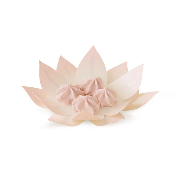 Produktbild: Hanji-Papierschale Wasserlilie Rosa &ndash; Flexible Ablage