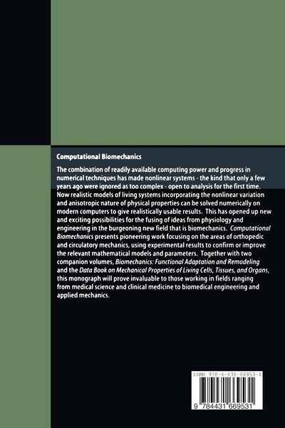 Produktbild: Computational Biomechanics