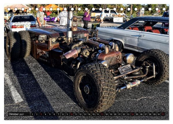 Produktbild: American Hot Rod (Tischkalender 2027 DIN A5 quer), CALVENDO Monatskalender