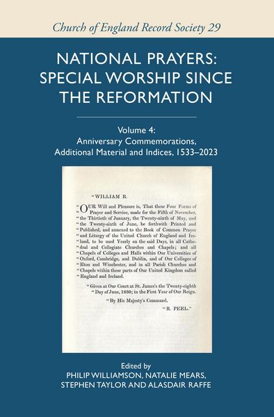 Produktbild: National Prayers: Special Worship Since the Reformation