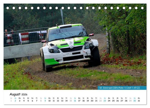 Produktbild: Lausitz-Rallye Kalender (Tischkalender 2026 DIN A5 quer), CALVENDO Monatskalender