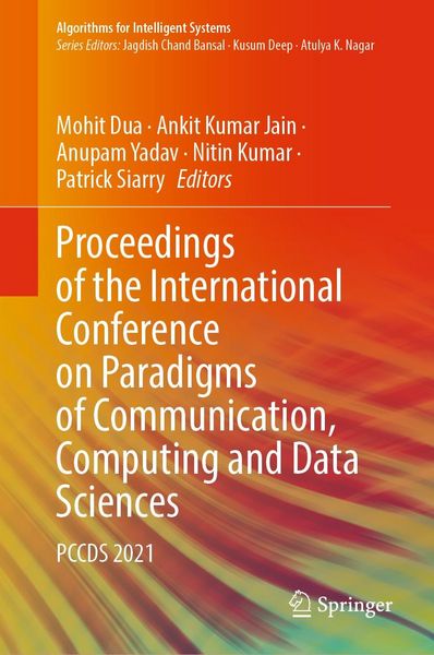Produktbild: Proceedings of the International Conference on Paradigms of Communication, Computing and Data Sciences