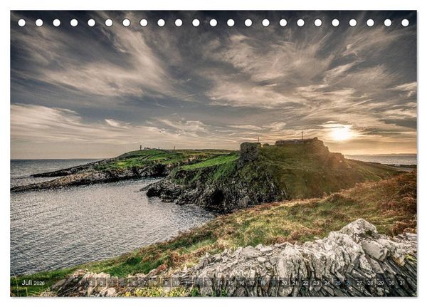 Produktbild: Irland - Zauberhafte Insel in gr&uuml;n (Tischkalender 2026 DIN A5 quer), CALVENDO Monatskalender