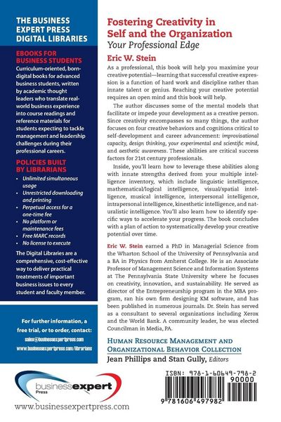 Produktbild: Fostering Creativity in Self and the Organization
