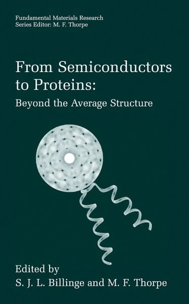 Produktbild: From Semiconductors to Proteins: Beyond the Average Structure