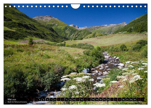 Produktbild: Das Rheintal 2026 (Wandkalender 2026 DIN A4 quer), CALVENDO Monatskalender