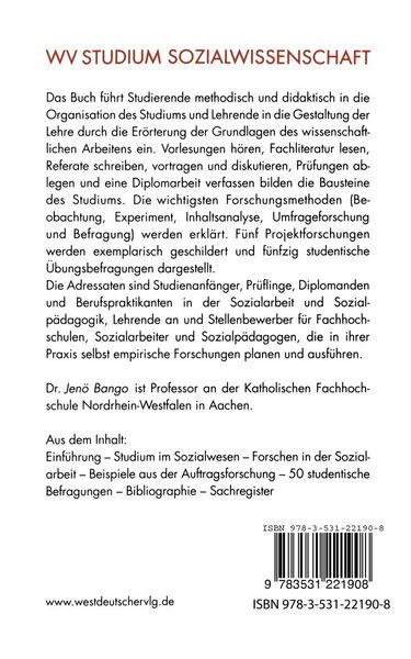 Produktbild: Wissenschaftliches Arbeiten in der Sozialarbeit