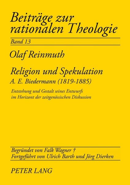 Religion und Spekulation, Taschenbuch von Olaf Reinmuth, Peter Lang GmbH, Internationaler Verlag der Wissenschaften, 9783631341797