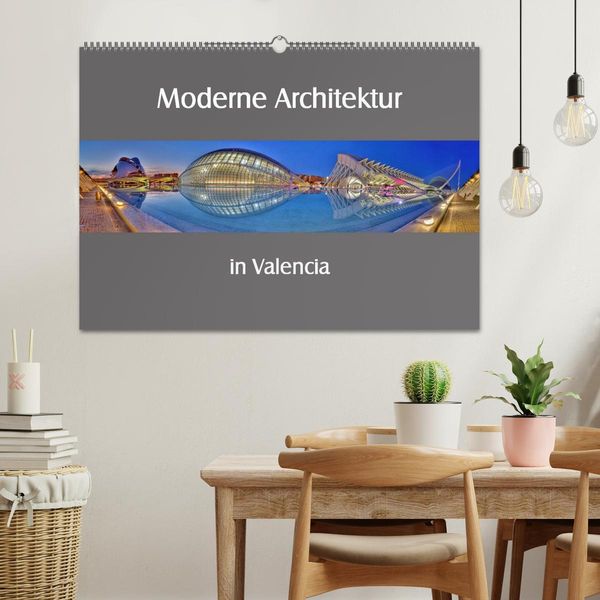 Produktbild: Moderne Architektur in Valencia (Wandkalender 2026 DIN A2 quer), CALVENDO Monatskalender