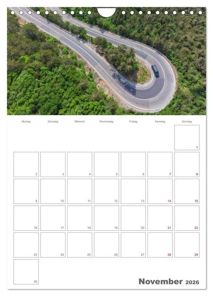 Produktbild: Vanlife Jahresplaner (Wandkalender 2026 DIN A4 hoch), CALVENDO Monatskalender