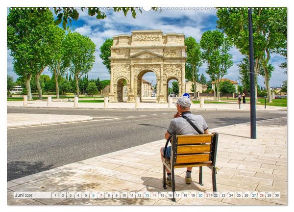 Produktbild: Orange - Die antike Stadt in der Provence (Wandkalender 2026 DIN A2 quer), CALVENDO Monatskalender