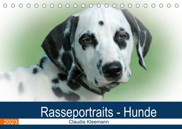 Rasseportraits – Hunde (Tischkalender 2023 DIN A5 quer)
