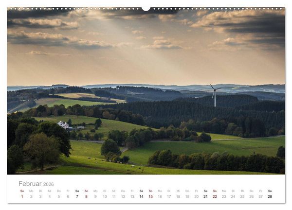 Produktbild: Sch&ouml;nes Sauerland (Wandkalender 2026 DIN A2 quer), CALVENDO Monatskalender
