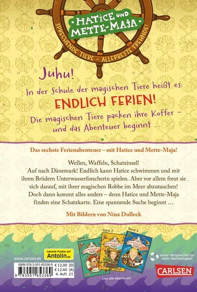 Produktbild: Die Schule der magischen Tiere. Endlich Ferien 6: Hatice und Mette-Maja