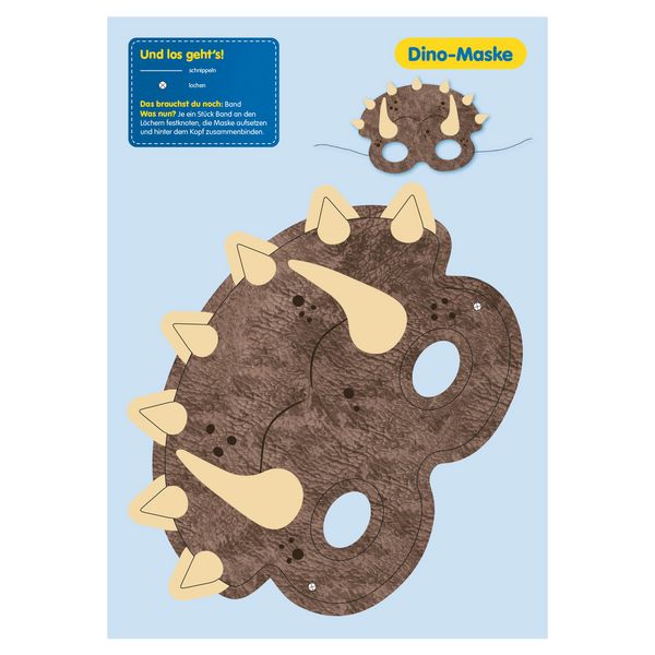 Produktbild: Schnippeln-Kleben-Fertig - Schleich Dinos