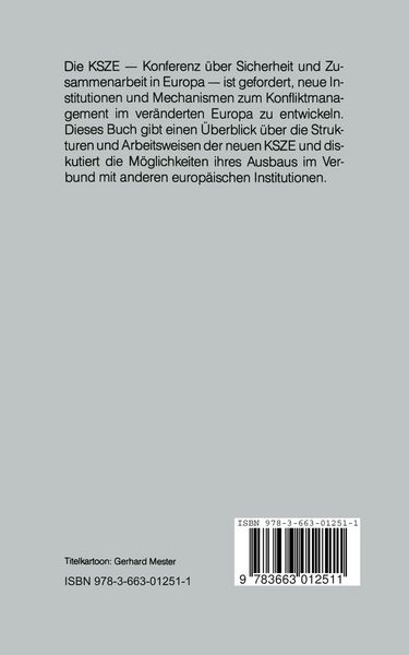 Produktbild: Die neue KSZE