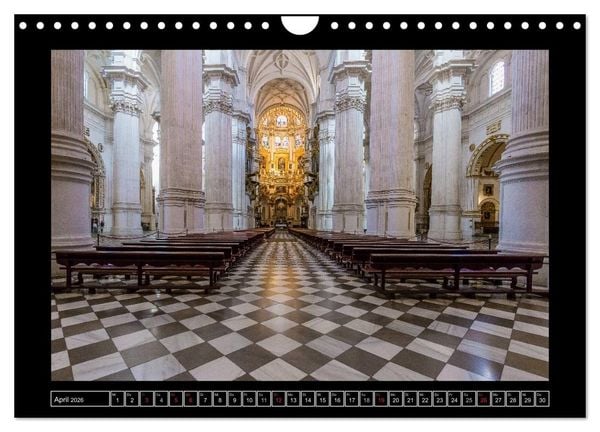 Produktbild: Andalusien - Die Seele Spaniens (Wandkalender 2026 DIN A4 quer), CALVENDO Monatskalender