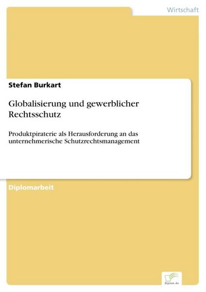 Produktbild: Globalisierung und gewerblicher Rechtsschutz