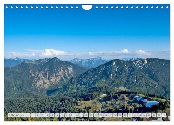 Produktbild: Sehnsuchtsziel Berge - Unterwegs in den Bergwelt rund um M&uuml;nchen (Wandkalender 2026 DIN A4 quer), CALVENDO Monatskalender