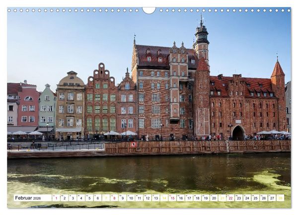 Produktbild: Besucht mal wieder Danzig (Wandkalender 2026 DIN A3 quer), CALVENDO Monatskalender