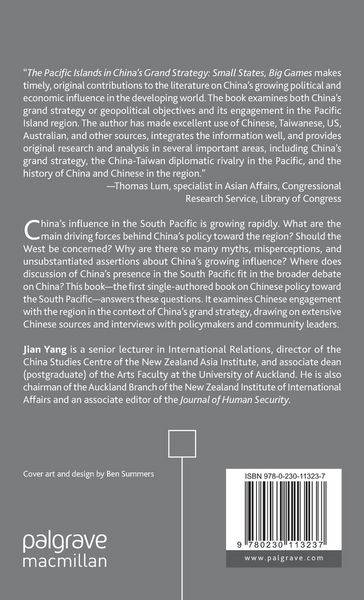 Produktbild: The Pacific Islands in China's Grand Strategy