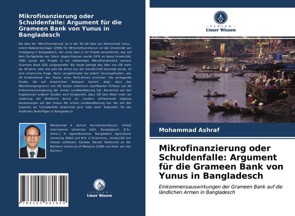 Mikrofinanzierung oder Schuldenfalle: Argument für die Grameen Bank von Yunus in Bangladesch, Taschenbuch von Mohammad Ashraf, Verlag Unser Wissen,