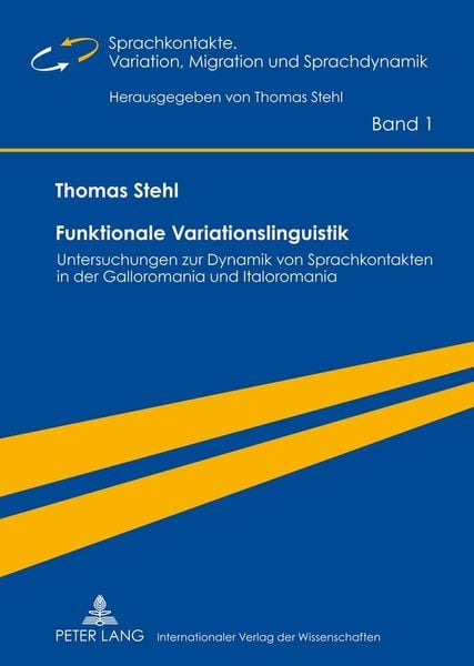 Produktbild: Funktionale Variationslinguistik