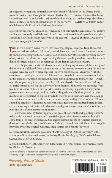 Produktbild: The Archaeology of American Childhood and Adolescence