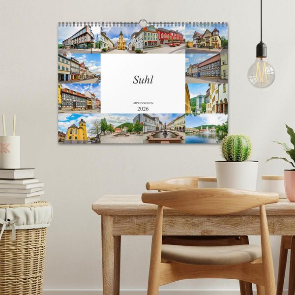 Produktbild: Suhl Impressionen (Wandkalender 2026 DIN A3 quer), CALVENDO Monatskalender