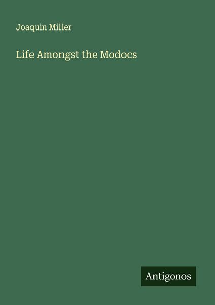 Produktbild: Life Amongst the Modocs