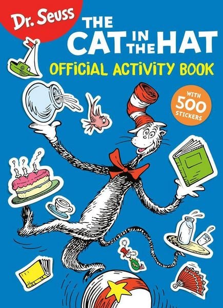 Dr. Seuss: The Cat in the Hat Official Activity Book with 500 Stickers, Taschenbuch von Random House, Random House LLC US, 978-0-593-81423-9