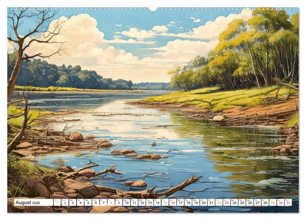 Produktbild: Braun, W: Peaceful Realms of Illustrated Landscapes (High Qu
