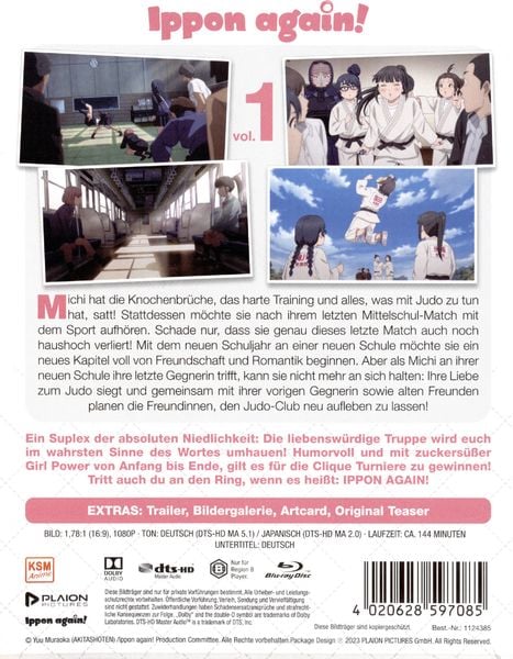 Produktbild: Ippon Again!: Volume 1 (Ep. 1-6)