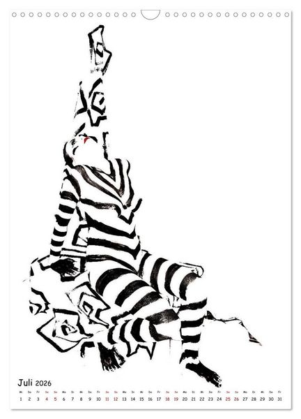 Produktbild: MEL Bodypainting von fru.ch (Wandkalender 2026 DIN A3 hoch), CALVENDO Monatskalender