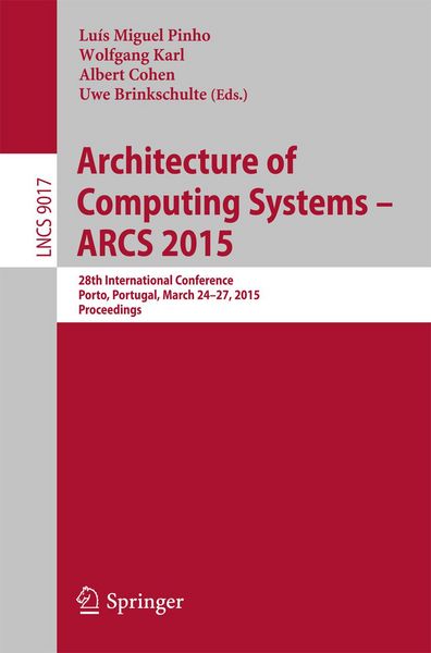 Produktbild: Architecture of Computing Systems - ARCS 2015