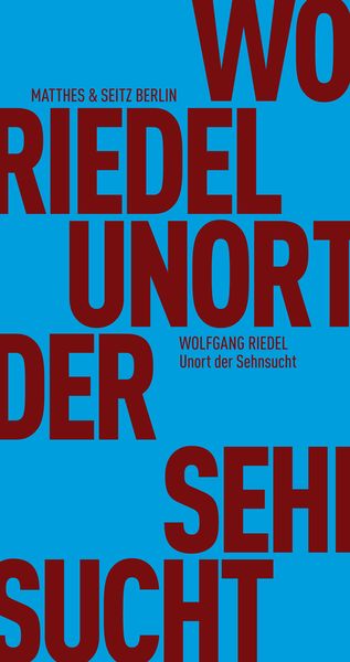 Produktbild: Unort der Sehnsucht