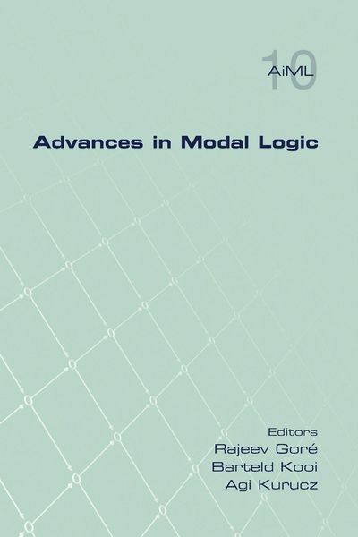 Produktbild: Advances in Modal Logic Volume 10