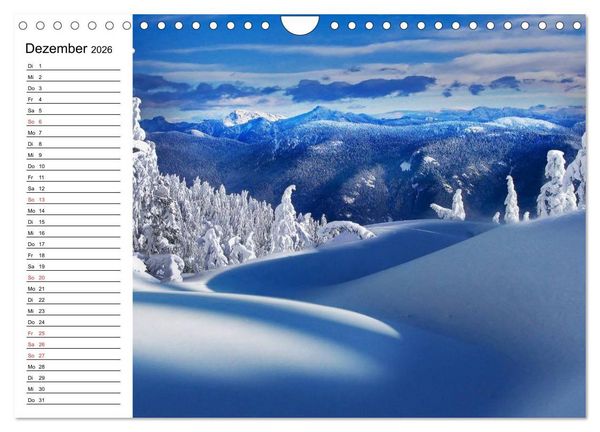 Produktbild: Alaska und Kanada (Wandkalender 2026 DIN A4 quer), CALVENDO Monatskalender