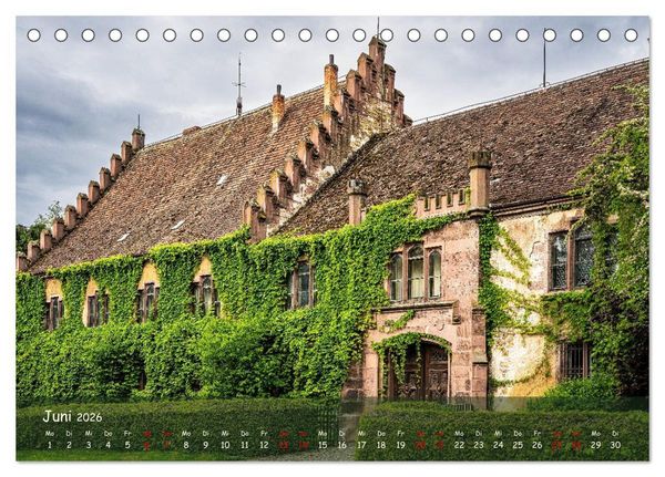 Produktbild: Festungen und Schl&ouml;sser auf der Schw&auml;bischen Alb (Tischkalender 2026 DIN A5 quer), CALVENDO Monatskalender