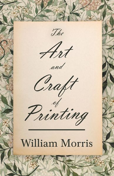 Produktbild: The Art and Craft of Printing