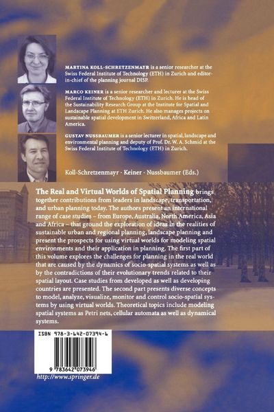 Produktbild: The Real and Virtual Worlds of Spatial Planning