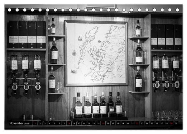 Produktbild: Schottischer Whisky (Tischkalender 2026 DIN A5 quer), CALVENDO Monatskalender