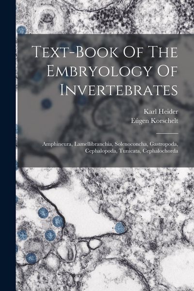 Produktbild: Text-book Of The Embryology Of Invertebrates: Amphineura, Lamellibranchia, Solenoconcha, Gastropoda, Cephalopoda, Tunicata, Cephalochorda