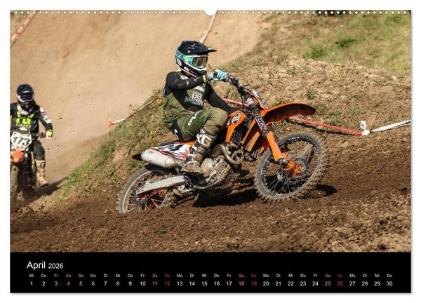 Produktbild: MOTOX 2026 (Wandkalender 2026 DIN A2 quer), CALVENDO Monatskalender