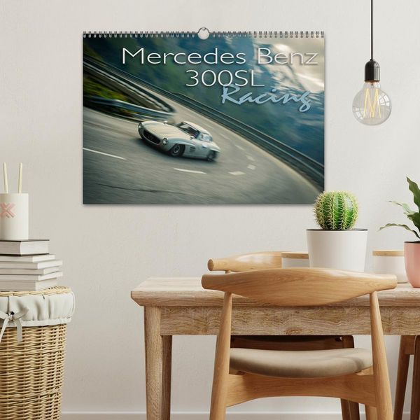 Produktbild: Mercedes Benz 300SL - Racing (Wandkalender 2026 DIN A3 quer), CALVENDO Monatskalender